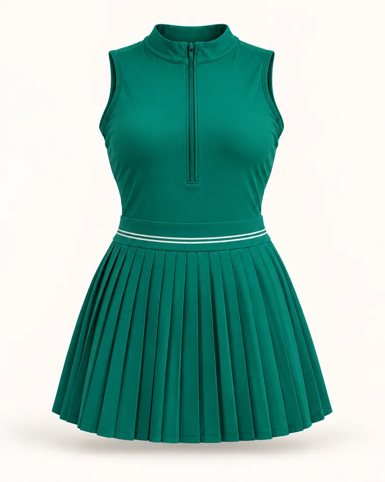 Emerald Court dress
